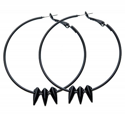 Black Panther Earrings Claw Hoops