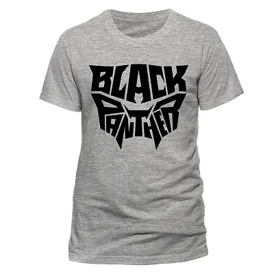 Black Panther Movie T-Shirt Text Logo