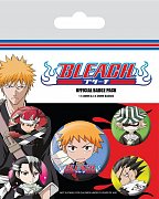 Bleach Pin Badges 5-Pack Chibi Characters