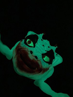 Boglins Ruční loutka Temný pán Crazy Clown (Glow In The Dark)