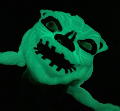 Boglins Hand Puppet Dark Lord Bog O Bones (Glow In The Dark)