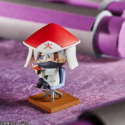 Boruto Naruto Next Generation Petit Chara Land Trading figurka 6 cm Assortment Boruto & Hokage (8)