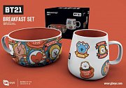 BT21 Breakfast Set Icons