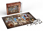 Bud Spencer & Terence Hill Jigsaw Puzzle Western Photo Wall (1000 pieces) --- DAMAGED PACKAGING