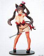 Burlesque Cat PVC Socha 1/7 Bell Black Cat Ver. 25 cm
