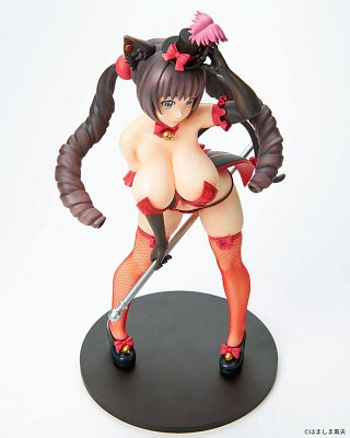 Burlesque Cat PVC Socha 1/7 Bell Black Cat Ver. 25 cm