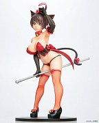 Burlesque Cat PVC Socha 1/7 Bell Black Cat Ver. 25 cm