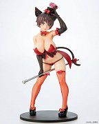 Burlesque Cat PVC Socha 1/7 Bell Black Cat Ver. 25 cm