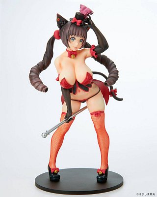 Burlesque Cat PVC Socha 1/7 Bell Black Cat Ver. 25 cm