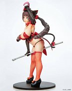 Burlesque Cat PVC Socha 1/7 Bell Black Cat Ver. 25 cm