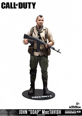 Call of Duty Action Figure John \'Soap\' MacTavish 15 cm --- DAMAGED PACKAGING