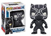 Captain America Civil War POP! Vinyl Bobble-Head Black Panther 10 cm