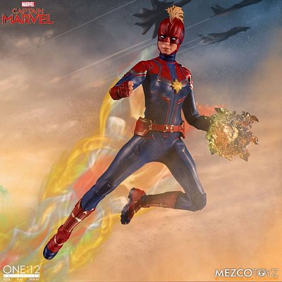 Captain Marvel Action Figure 1/12 Captain Marvel 16 cm