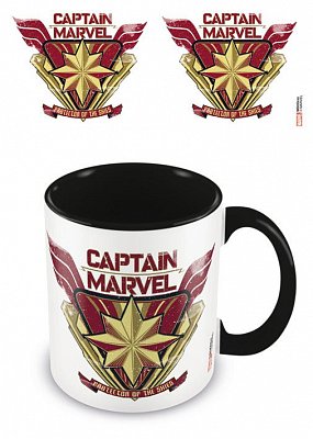 Captain Marvel Coloured Inner Mug Protector