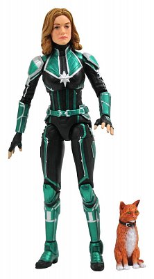 Captain Marvel Marvel Select Action Figure Captain Marvel Starforce Uniform 18 cm --- DAMAGED PACKAGING