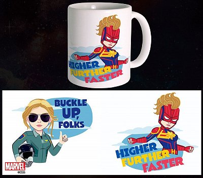 Captain Marvel Mug Buckle Up
