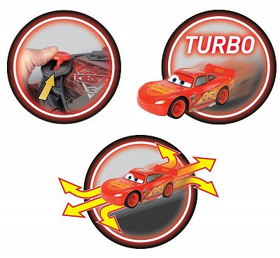 Cars 3 Turbo Racer RC Car 1/24 Lightning McQueen
