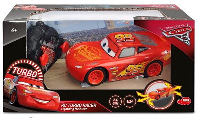 Cars 3 Turbo Racer RC Car 1/24 Lightning McQueen