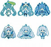 Character Vocal Series 01: Hatsune Miku Nendoroid Plus PVC Keychain 6-Pack Vol. 2 6 cm