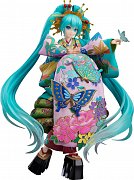 Character Vocal Series 01 Statue 1/7 Hatsune Miku Chokabuki Kuruwa Kotoba Awase Kagami Ver. 30 cm --- DAMAGED PACKAGING