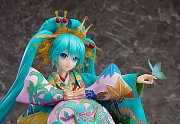 Character Vocal Series 01 Statue 1/7 Hatsune Miku Chokabuki Kuruwa Kotoba Awase Kagami Ver. 30 cm --- DAMAGED PACKAGING