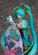 Character Vocal Series 01 Statue 1/7 Hatsune Miku Chokabuki Kuruwa Kotoba Awase Kagami Ver. 30 cm --- DAMAGED PACKAGING