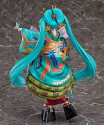 Character Vocal Series 01 Statue 1/7 Hatsune Miku Chokabuki Kuruwa Kotoba Awase Kagami Ver. 30 cm --- DAMAGED PACKAGING
