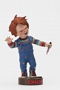 Dětské klepadlo na hlavu Bobble-Head Chucky s nožem 18 cm