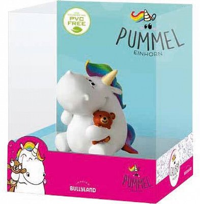 Chubby Unicorn Figure Chubby with Teddy Single Pack 6 cm