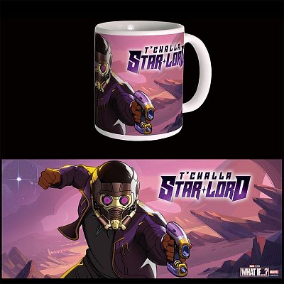Co když...? Hrnek T\'Challa Star Lord