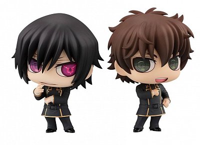 Code Geass Chimimega Buddy Series Figure 2-Pack Lelouch & Suzaku 7 cm