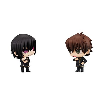 Code Geass Chimimega Buddy Series Figure 2-Pack Lelouch & Suzaku 7 cm