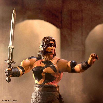 Conan the Barbarian Ultimates Action Figure Conan War Paint Conan 18 cm