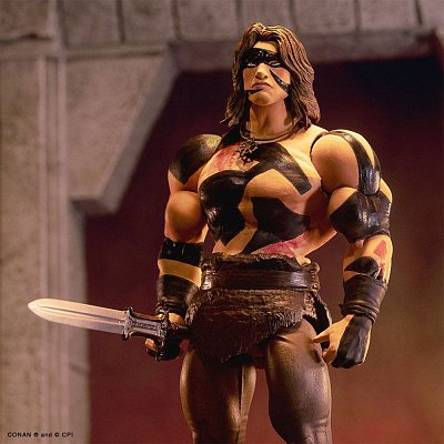 Conan the Barbarian Ultimates Action Figure Conan War Paint Conan 18 cm