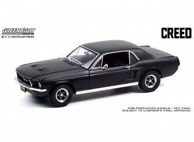 Creed (2015) Diecast Model 1/18 1967 Ford Mustang Coupe – poškozený obal