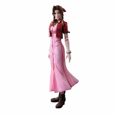 Crisis Core Final Fantasy VII Play Arts Kai Action Figure Aerith Gainsborough 25 cm