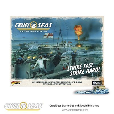 Cruel Seas Miniatures Game Starter Set Strike Fast, Strike Hard *English Version*