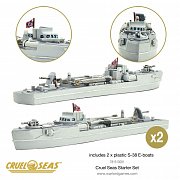 Cruel Seas Miniatures Game Starter Set Strike Fast, Strike Hard *English Version*