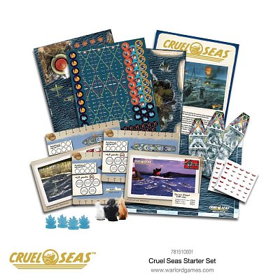 Cruel Seas Miniatures Game Starter Set Strike Fast, Strike Hard *English Version*