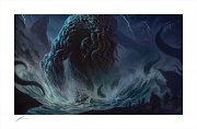 Cthulhu Umělecká reprodukce Cthulhu I od Richarda Luonga 46 x 70 cm - nerámováno