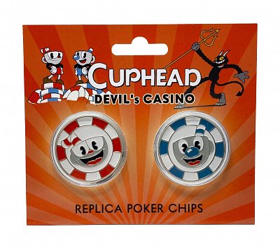 Cuphead Replicas Devil\'s Casino Poker Chips
