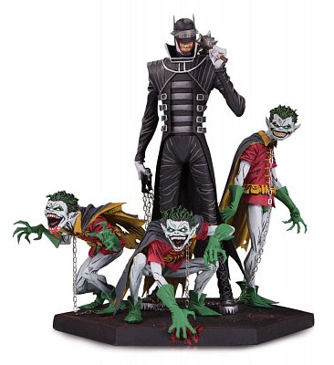Dark Nights Metal Deluxe Statue Batman Who Laughs & Robin Minions 21 cm