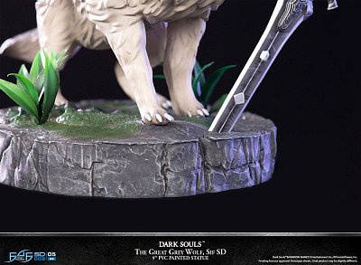 Dark Souls PVC SD Socha Velký šedý vlk Sif 22 cm - Poškozený obal