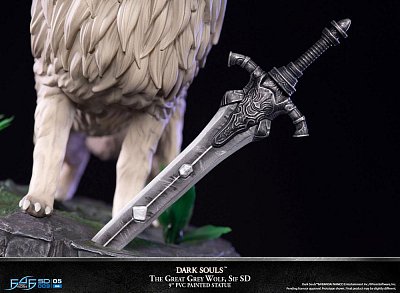 Dark Souls PVC SD Socha Velký šedý vlk Sif 22 cm - Poškozený obal