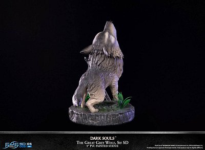 Dark Souls PVC SD Socha Velký šedý vlk Sif 22 cm - Poškozený obal