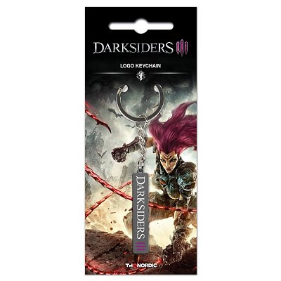 Darksiders III Metal Keychain Logo