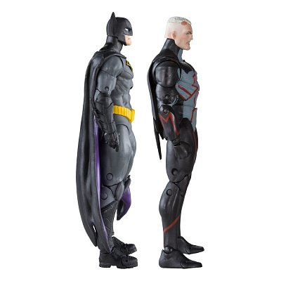 DC Collector Action Figures Pack of 2 Omega (Unmasked) & Batman (Bloody)(Gold Label) 18 cm