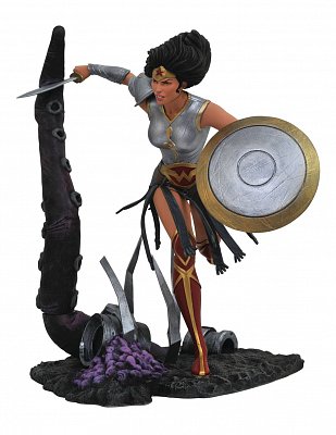 DC Comic Gallery PVC Statue Dark Nights Metal Wonder Woman 23 cm