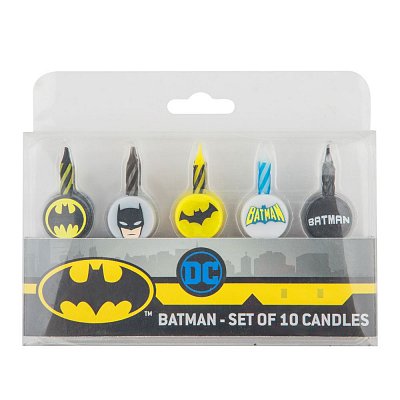 Narozeninové svíčky DC Comics Batman v 10 balení