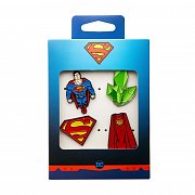 DC Comics Collectors Pins 4-Pack Superman --- DAMAGED PACKAGING